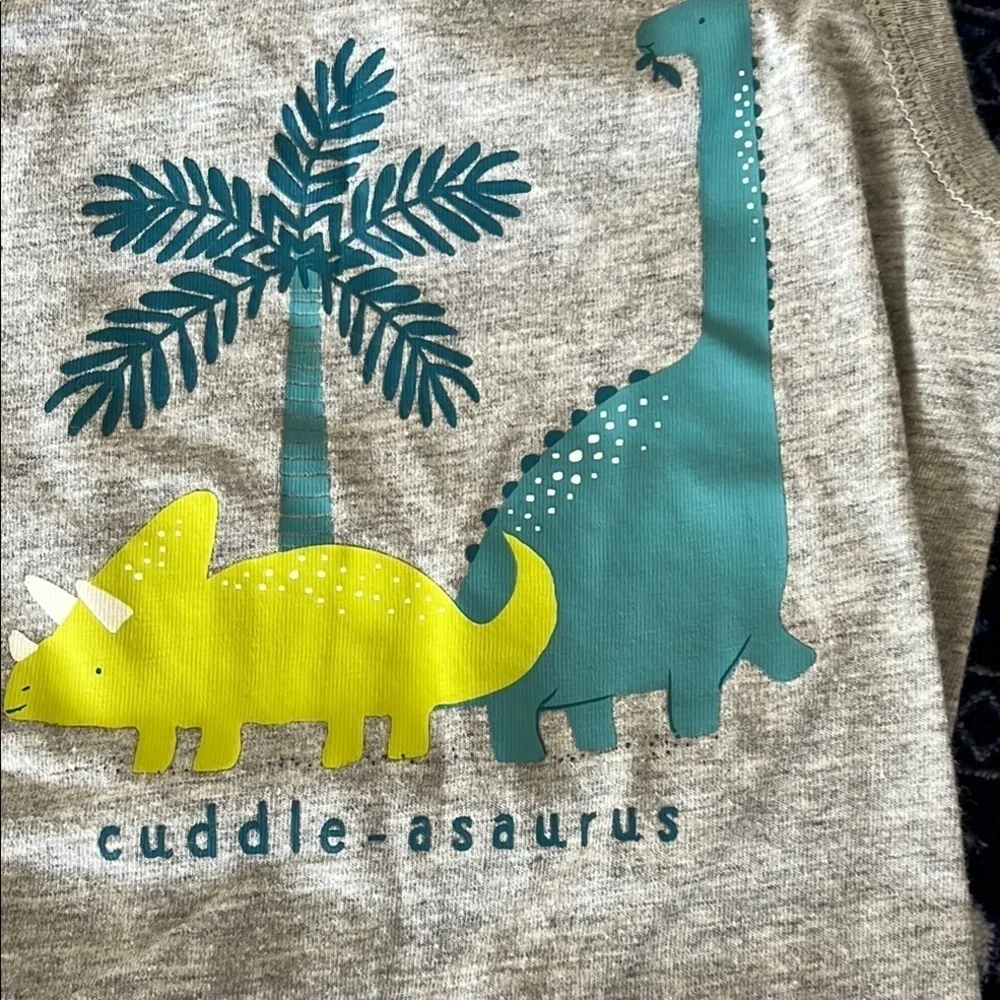 Carter's Gray Dinosaur One Piece